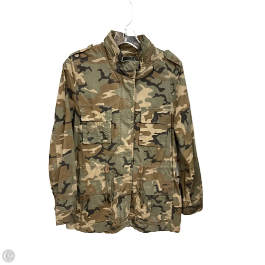 Jacket Utility By Love Tree In Camouflage Print, Size: M