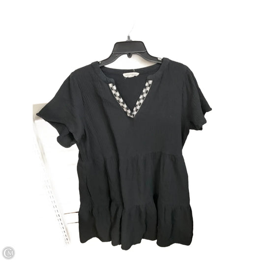 Dress Casual Short By Lucky Brand In Black, Size: 1x