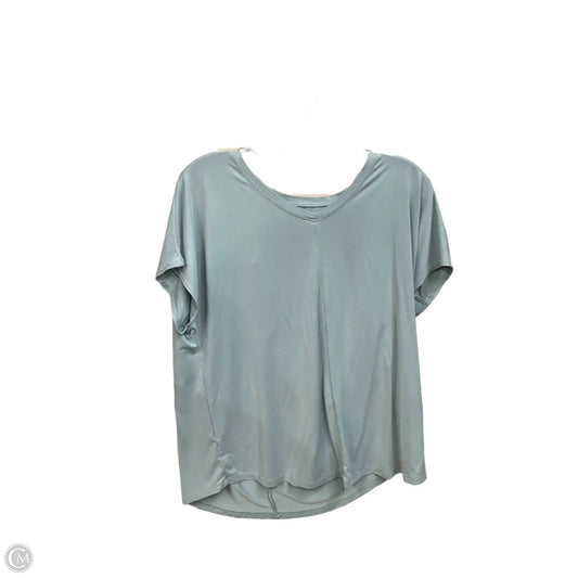 Athletic Top Short Sleeve By 32 Degrees In Blue, Size: L
