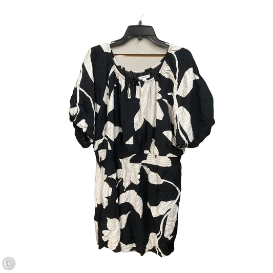 Dress Casual Short By Nike Apparel In Floral Print, Size: 1x