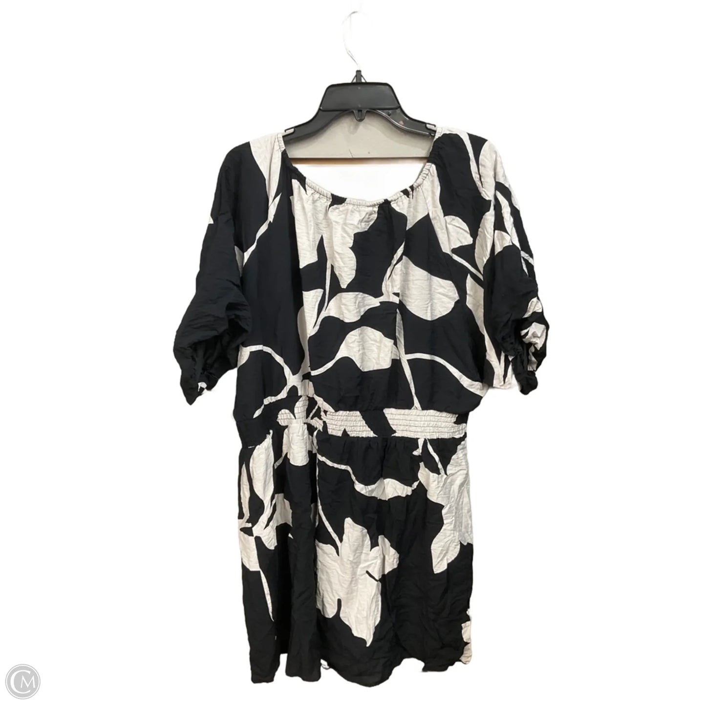 Dress Casual Short By Nike Apparel In Floral Print, Size: 1x