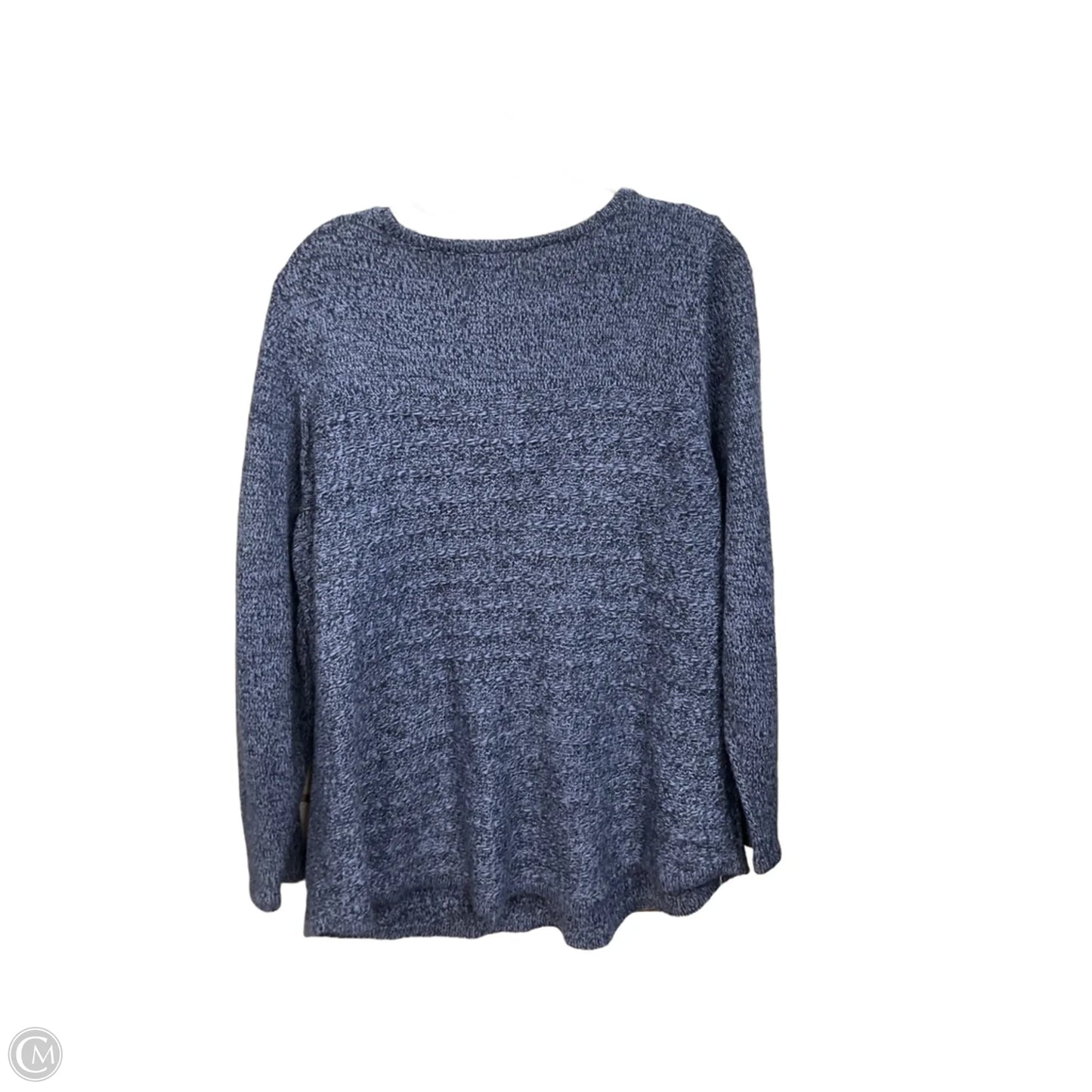 Sweater By Croft And Barrow In Blue, Size: 2x