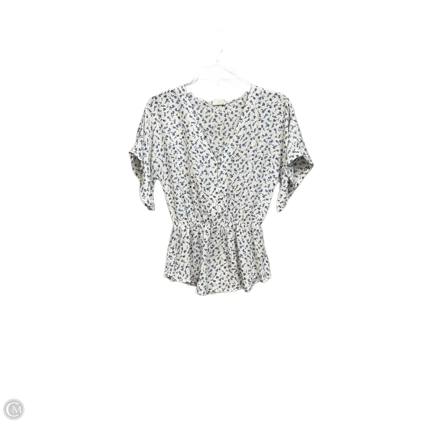 Blouse Short Sleeve By Sienna Sky In Floral Print, Size: S