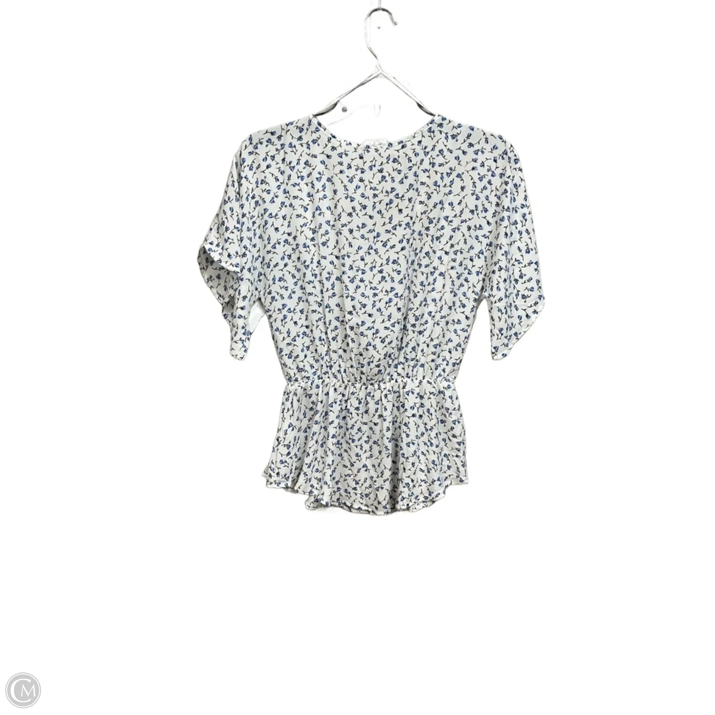 Blouse Short Sleeve By Sienna Sky In Floral Print, Size: S
