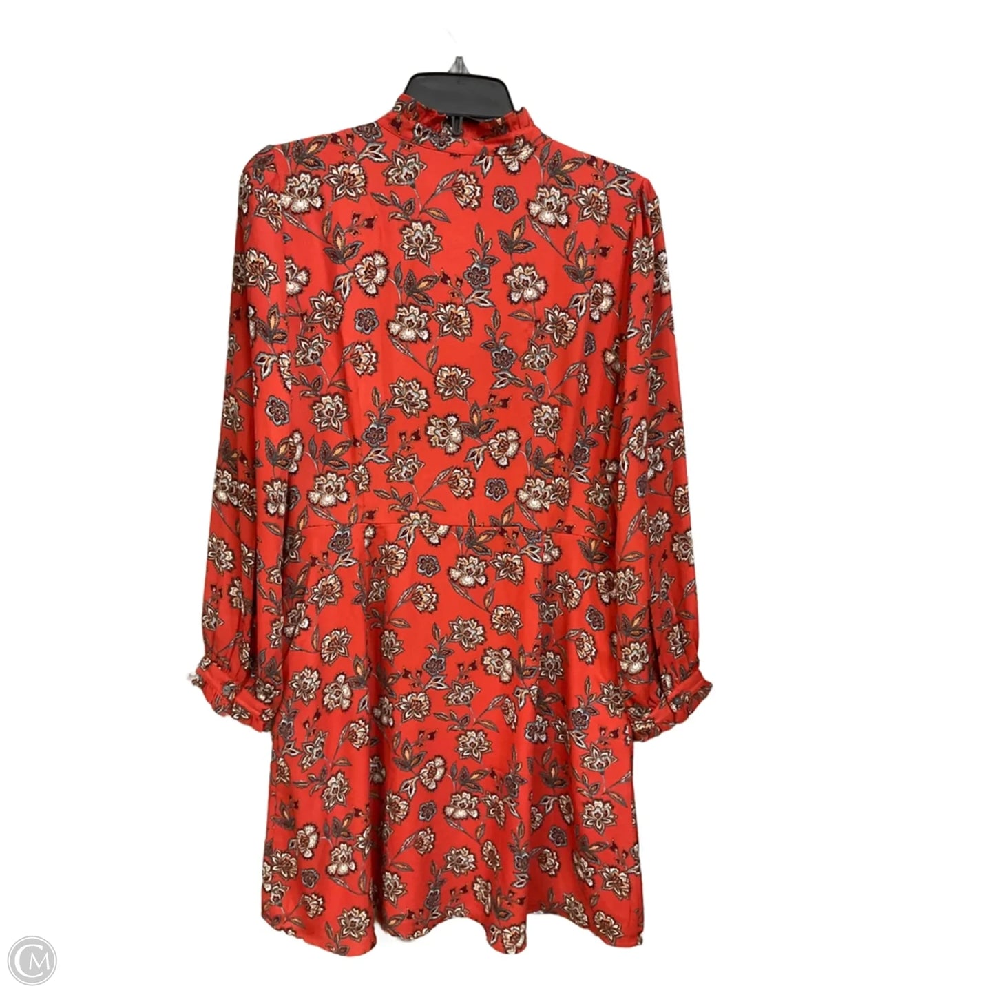 Dress Casual Midi By Loft In Floral Print, Size: Lp