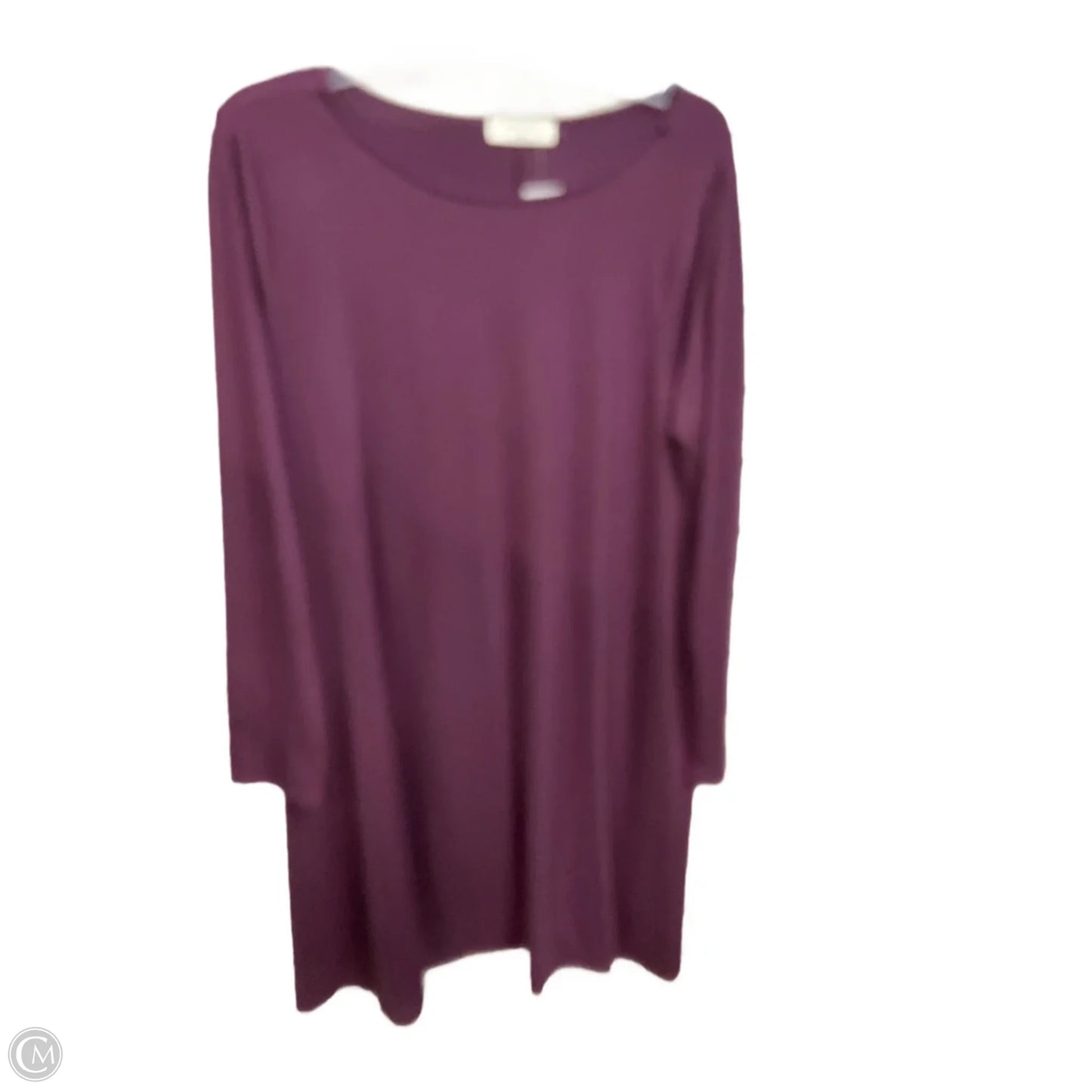 Dress Casual Short By Zenana In Purple, Size: Xl