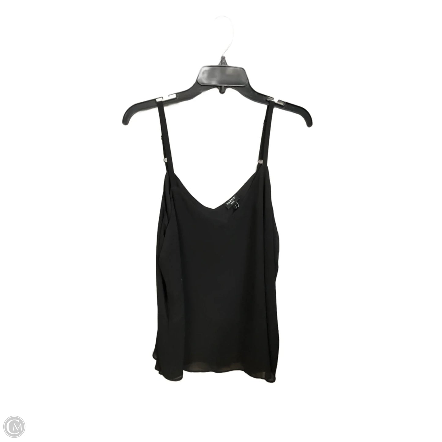 Top Sleeveless By Torrid In Black, Size: 1x