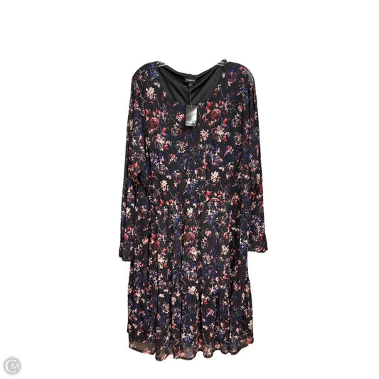 Dress Casual Short By Torrid In Floral Print, Size: 4x