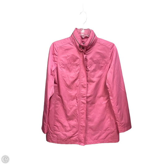 Jacket Windbreaker By J. Jill In Pink, Size: Xs