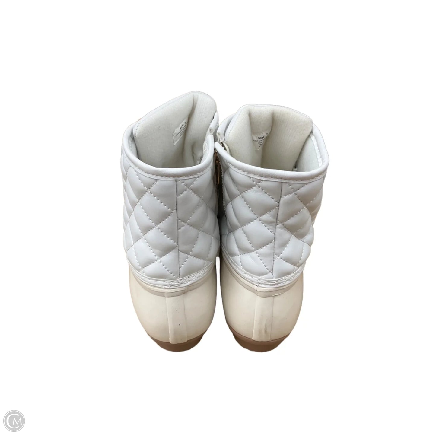Boots Rain By Cmc In White, Size: 8