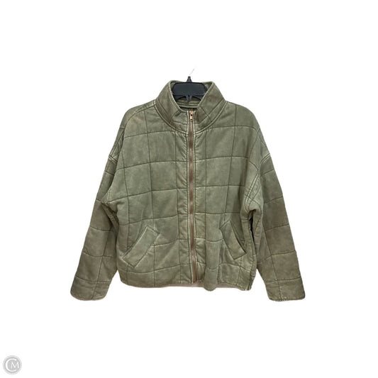 Jacket Puffer & Quilted By By Together In Green, Size: M