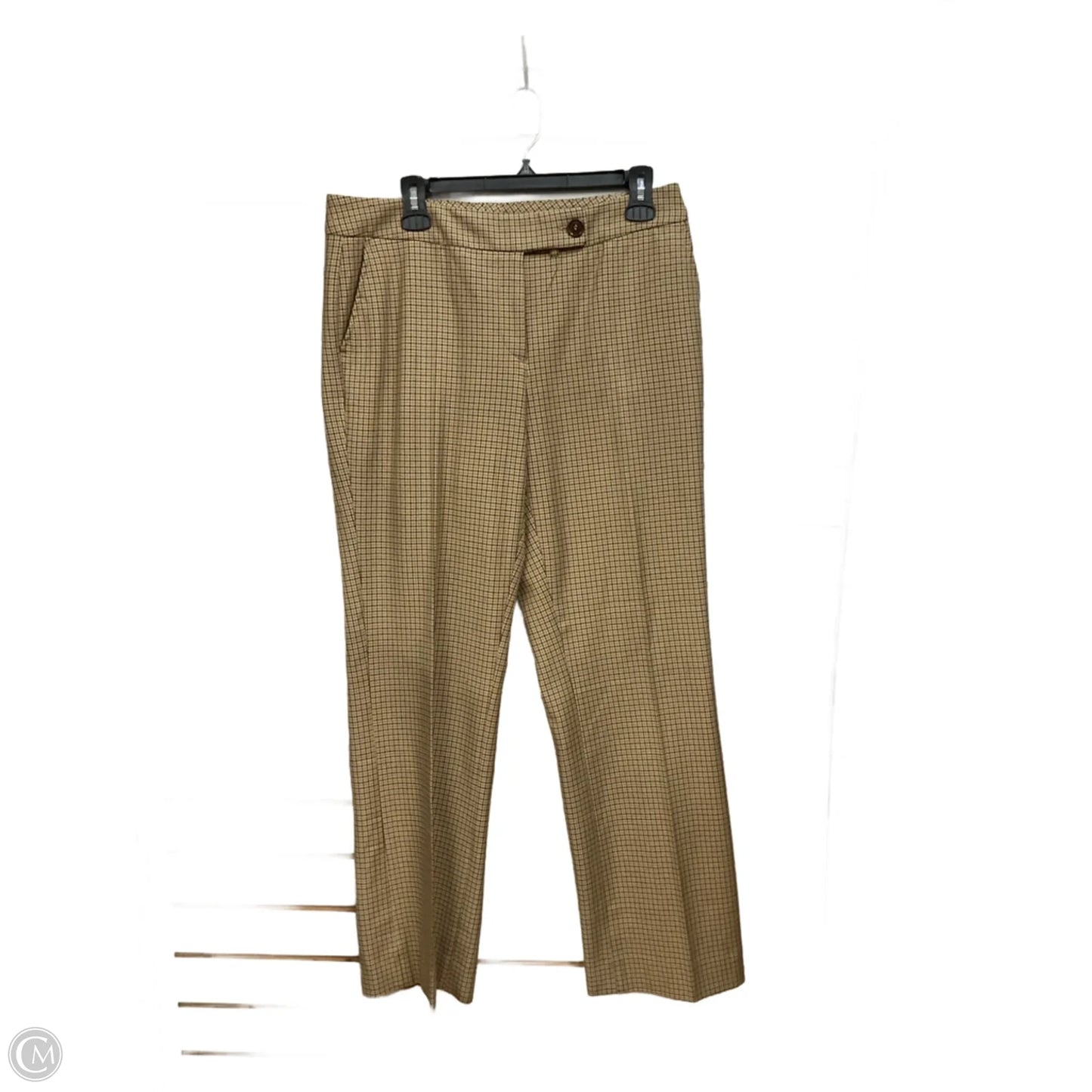 Pants Dress By Talbots In Plaid Pattern, Size: 8