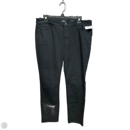 Jeans Skinny By J. Jill In Black Denim, Size: 12