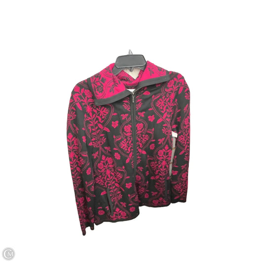 Jacket Other By Chicos In Black & Pink, Size: S
