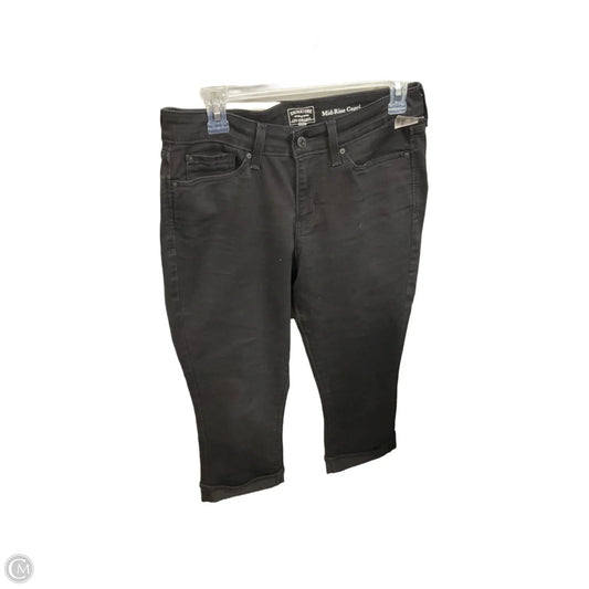Pants Cropped By Levis Signature In Black, Size: 8
