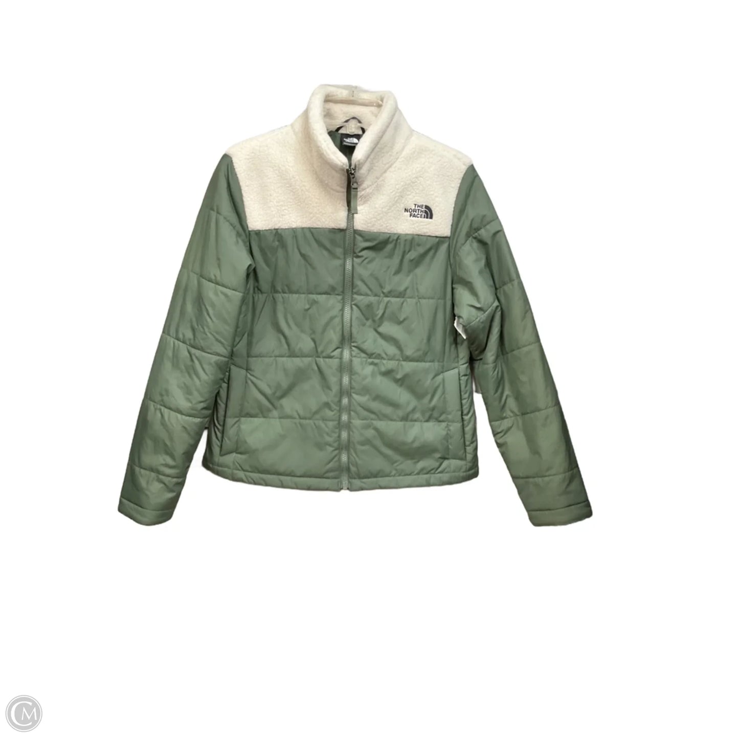 Jacket Puffer & Quilted By The North Face In Green, Size: M