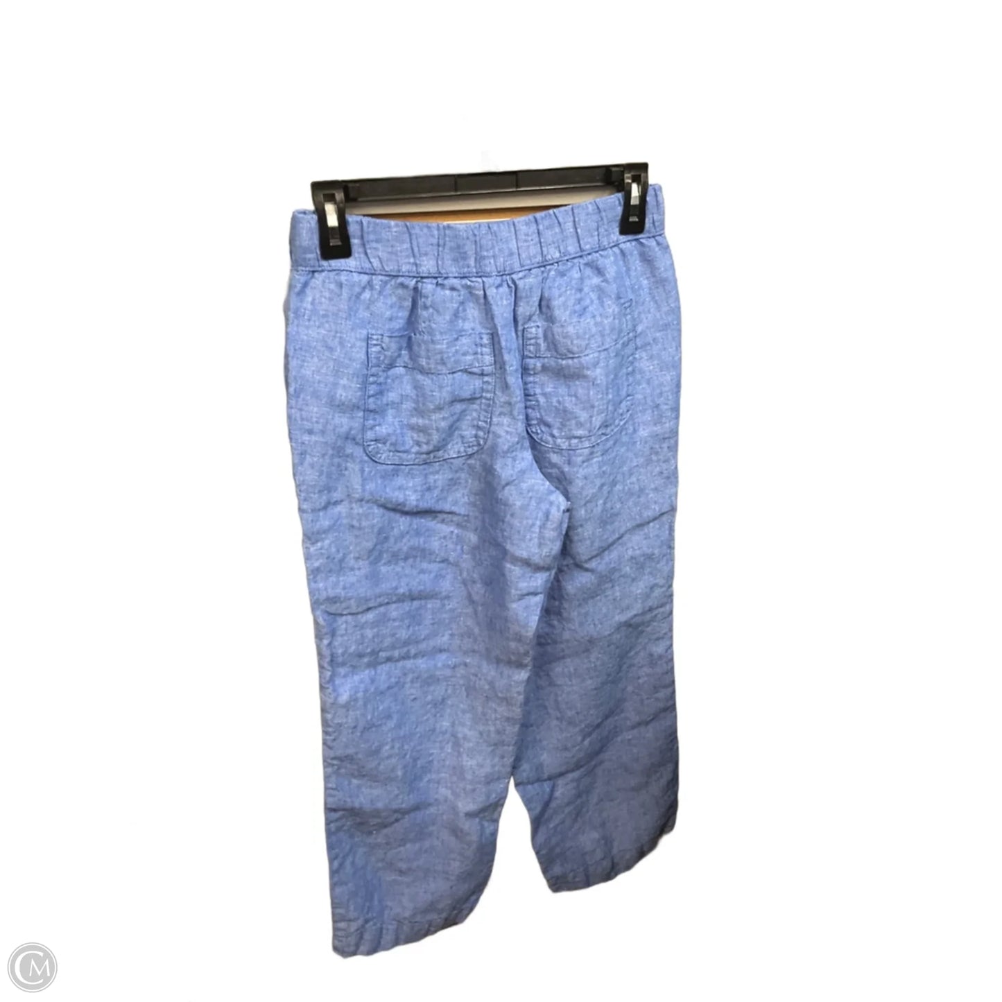 Pants Linen By Talbots In Blue, Size: S