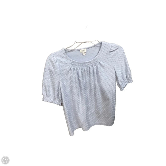 Top Short Sleeve By J. Crew In Blue, Size: Xxs