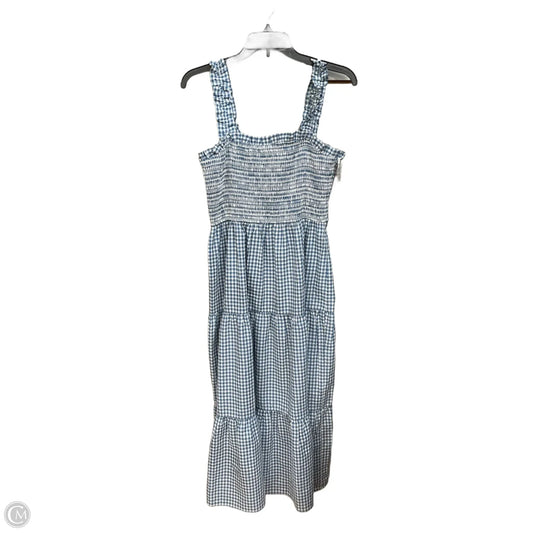 Dress Casual Midi By Hem & Thread In Plaid Pattern, Size: L