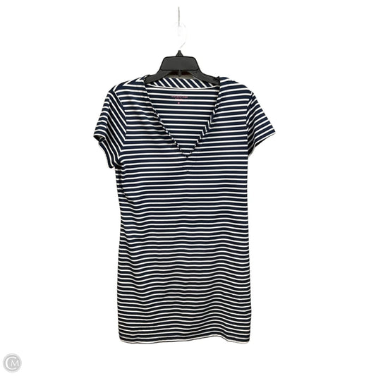Dress Casual Short By Vineyard Vines In Striped Pattern, Size: M