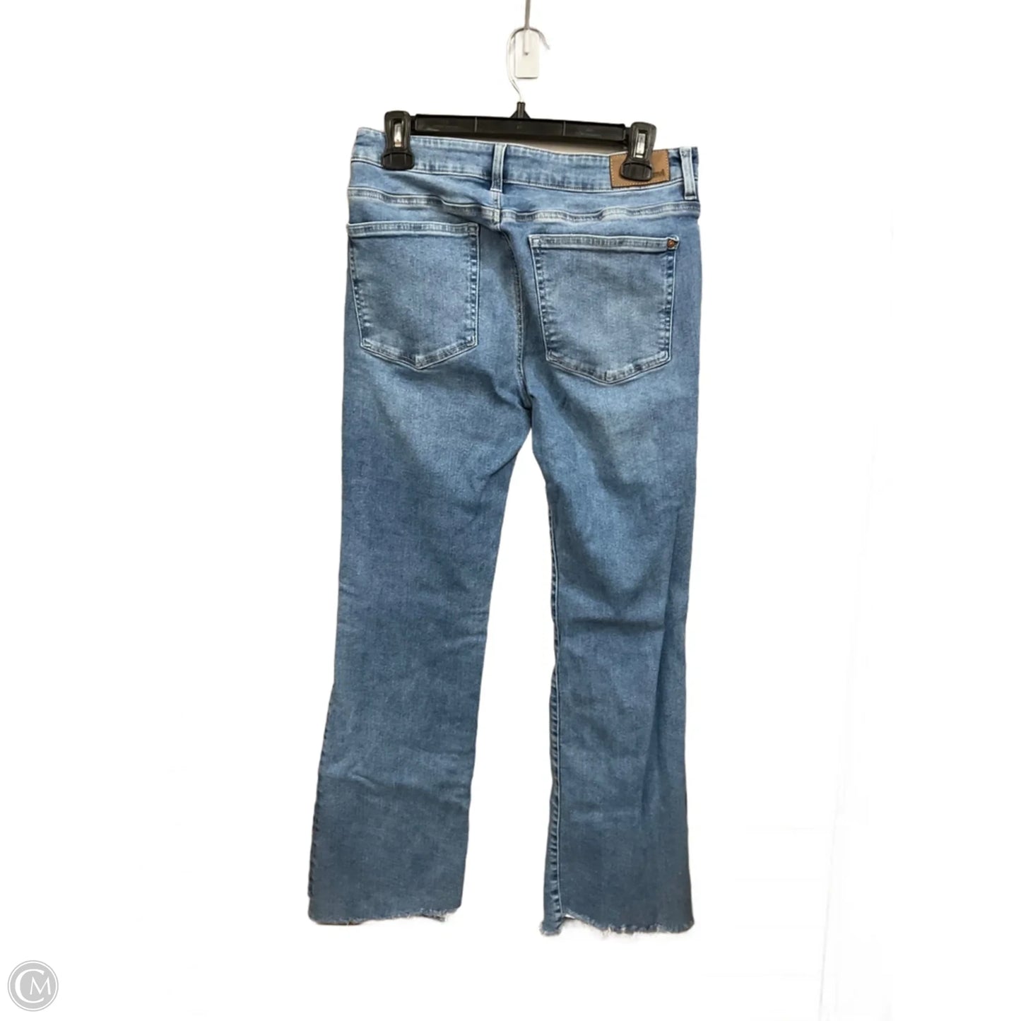 Jeans Flared By Mavi In Blue Denim, Size: 8