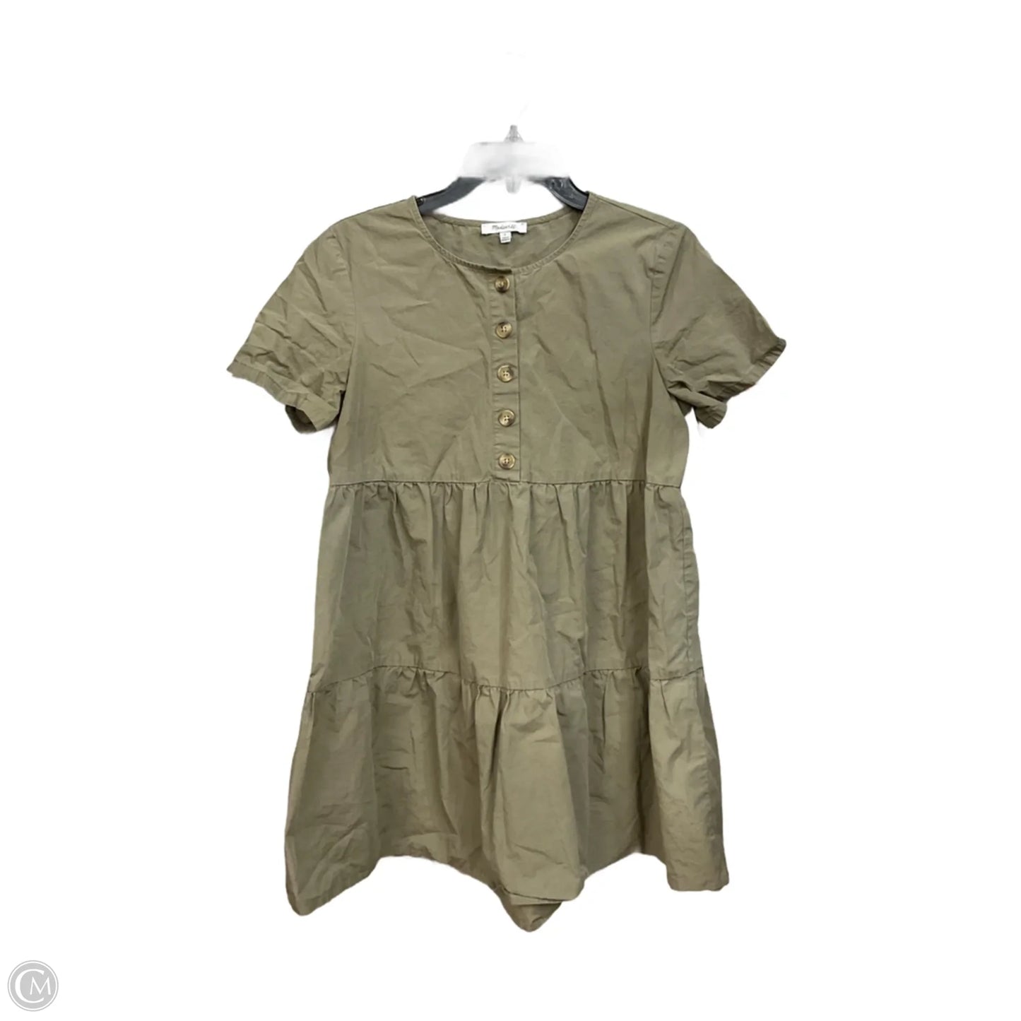Dress Casual Short By Madewell In Green, Size: S