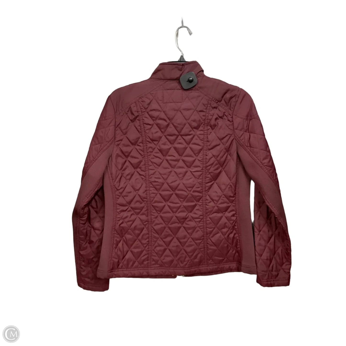 Jacket Puffer & Quilted By A New Day In Maroon, Size: M