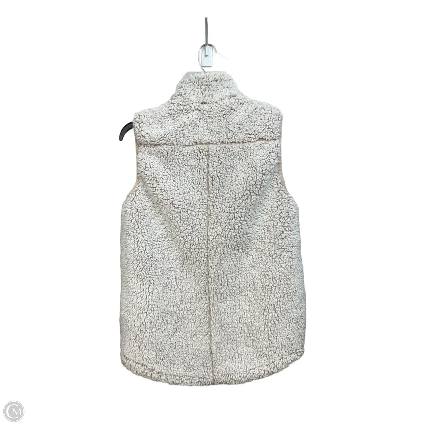 Vest Faux Fur & Sherpa By Thread And Supply In Grey, Size: S