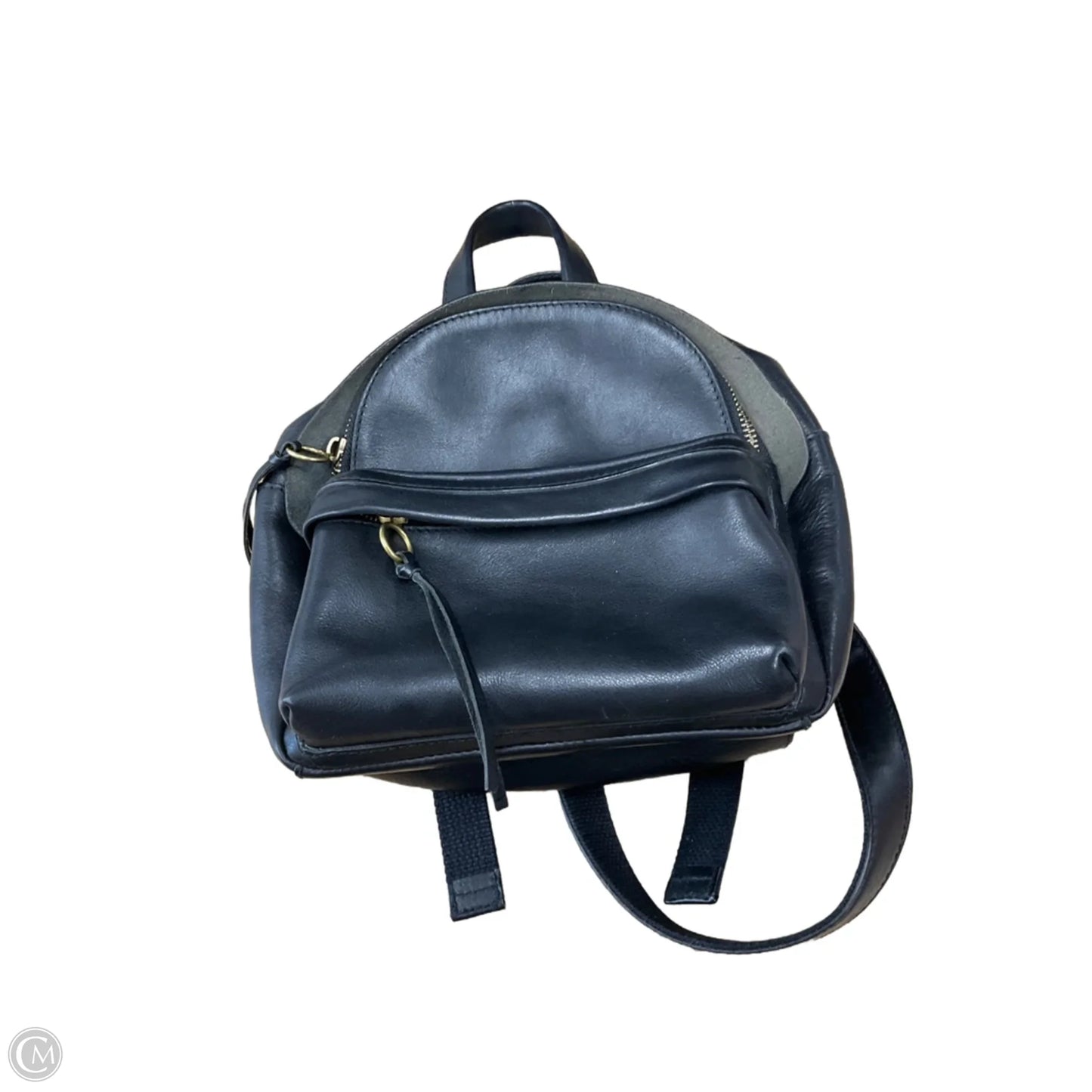 Backpack Leather By Madewell, Size: Small