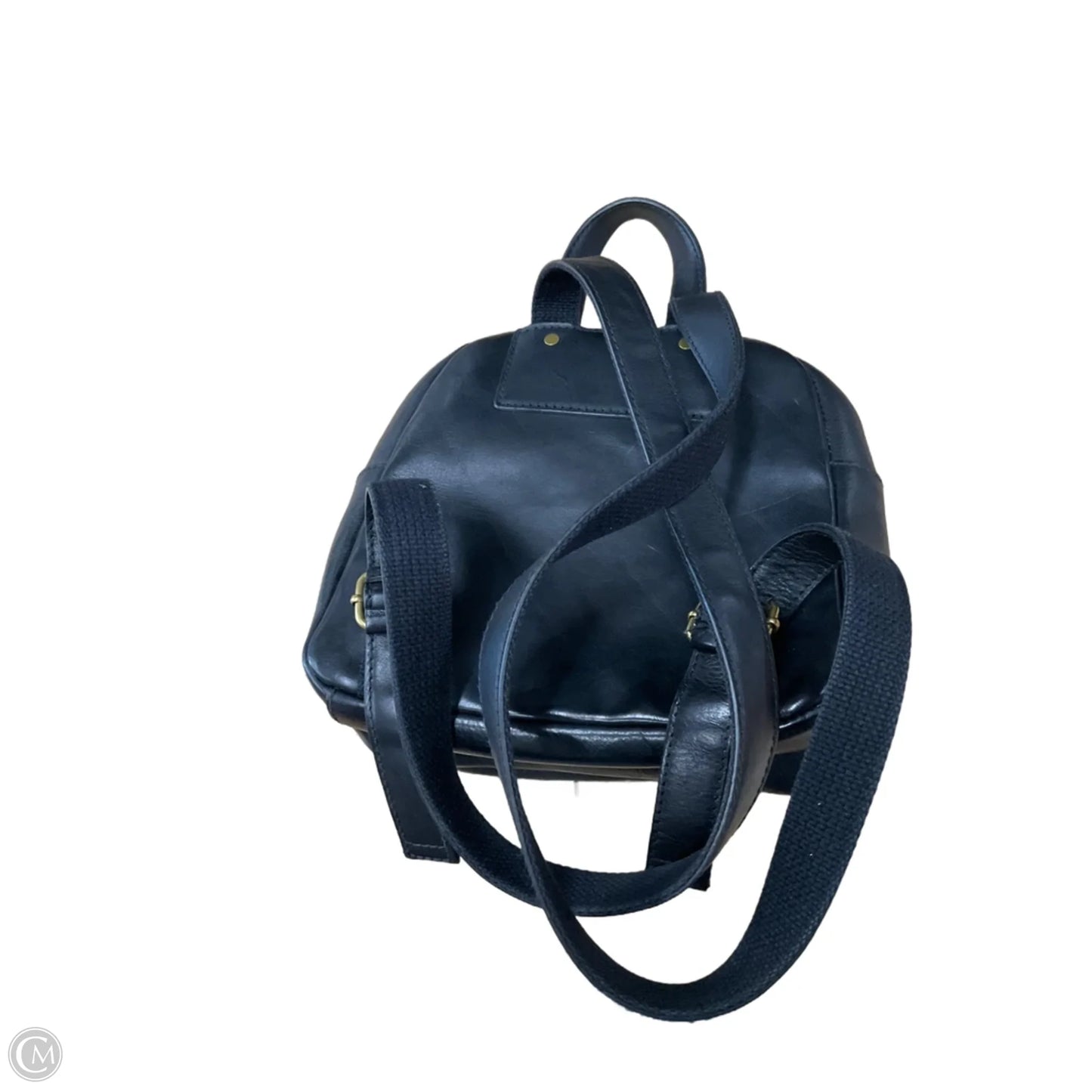 Backpack Leather By Madewell, Size: Small