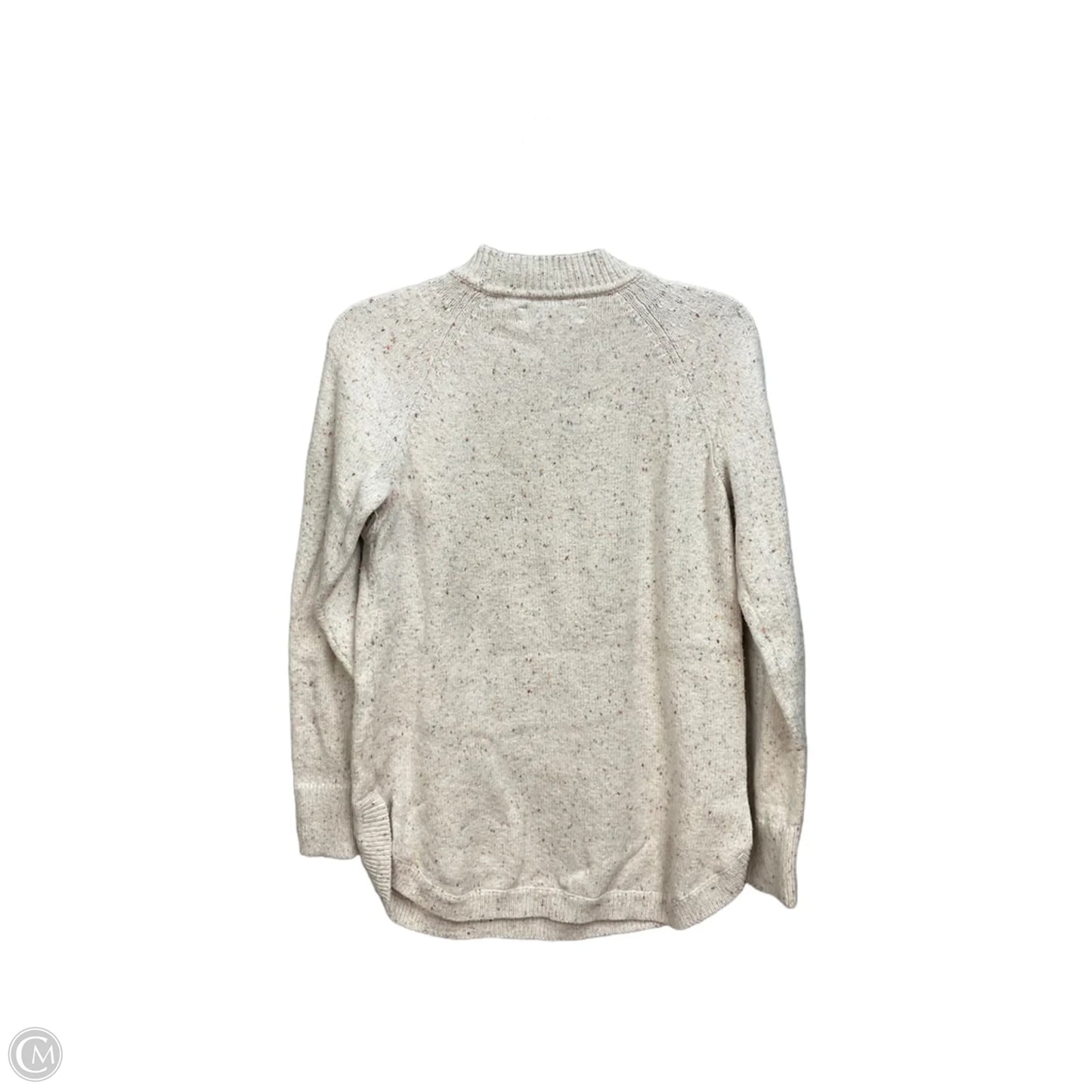Sweater By Loft In Cream, Size: S