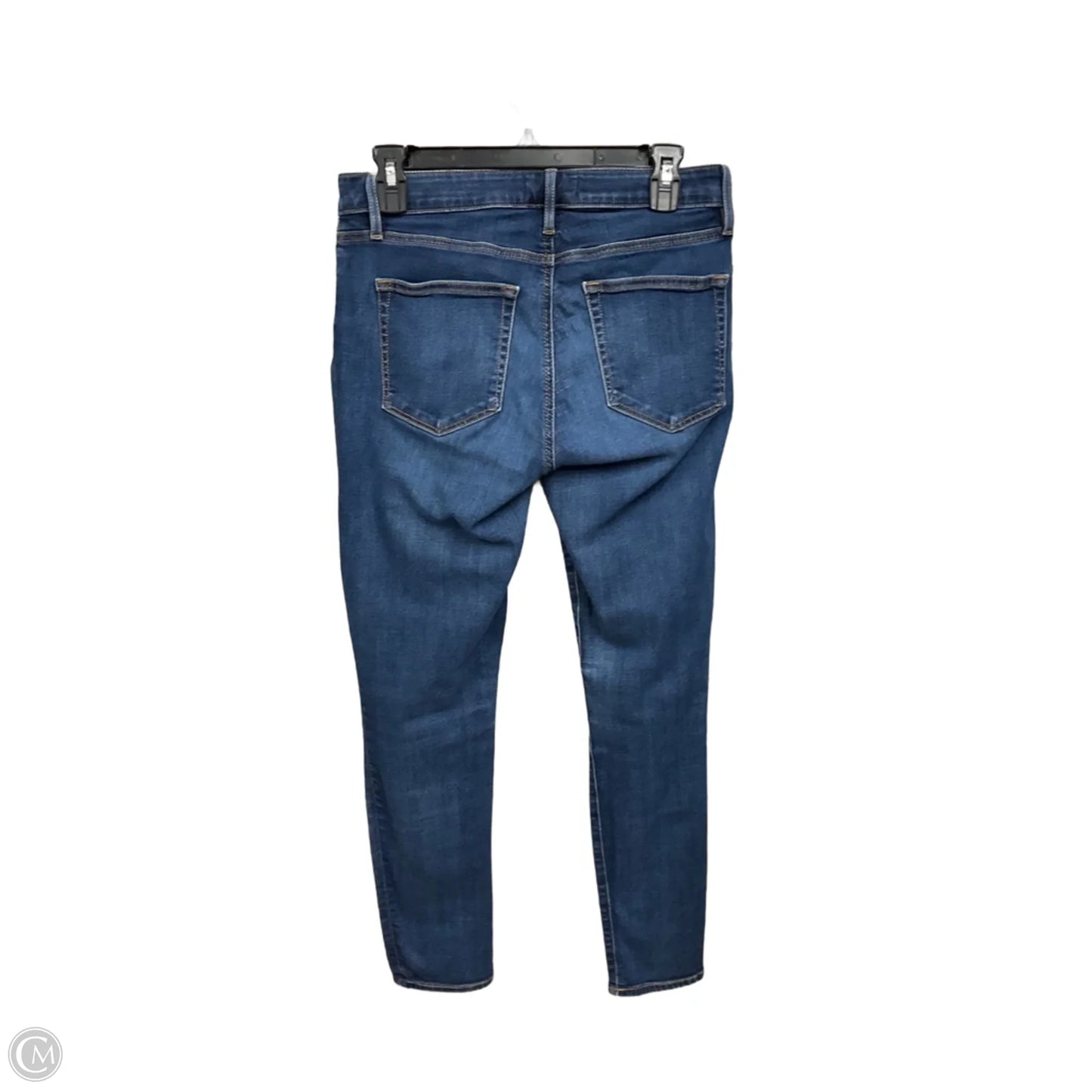 Jeans Skinny By Loft In Blue Denim, Size: 4