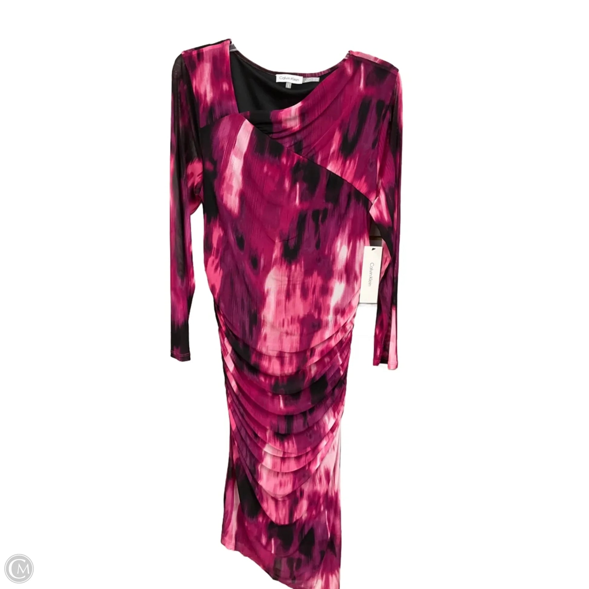 Dress Casual Maxi By Calvin Klein In Pink, Size: L Clothes Mentor Westerville OH #126 Dress Casual Maxi By Calvin Klein In Pink, Size: L Clothes Mentor Westerville OH #126