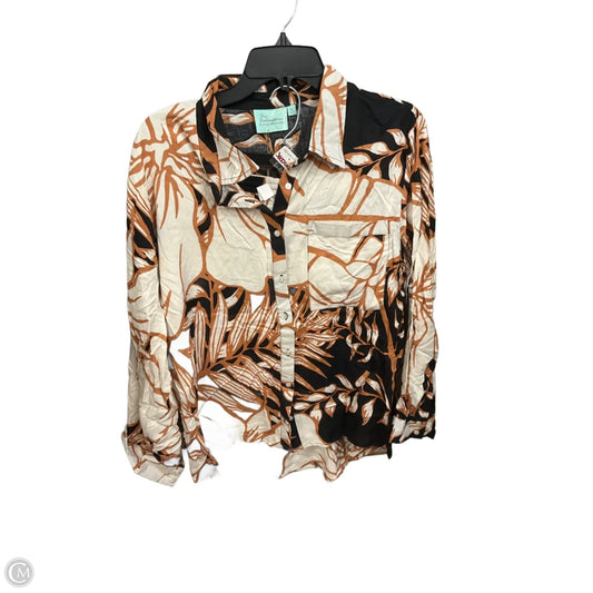 Shorts Set By Clothes Mentor In Floral Print, Size: Xl