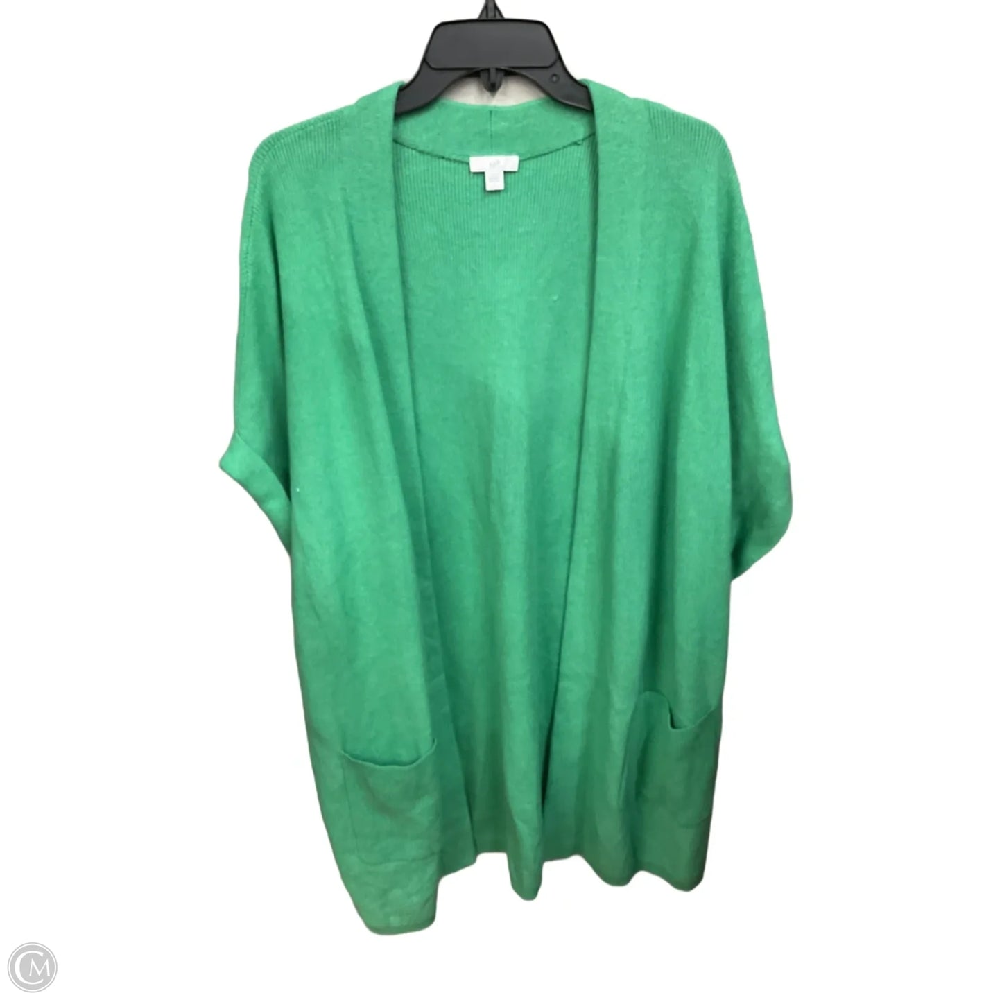Cardigan By J. Jill In Green, Size: L