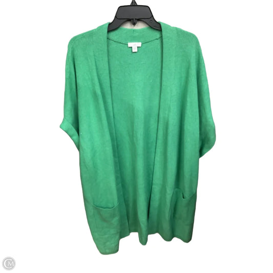 Cardigan By J. Jill In Green, Size: L