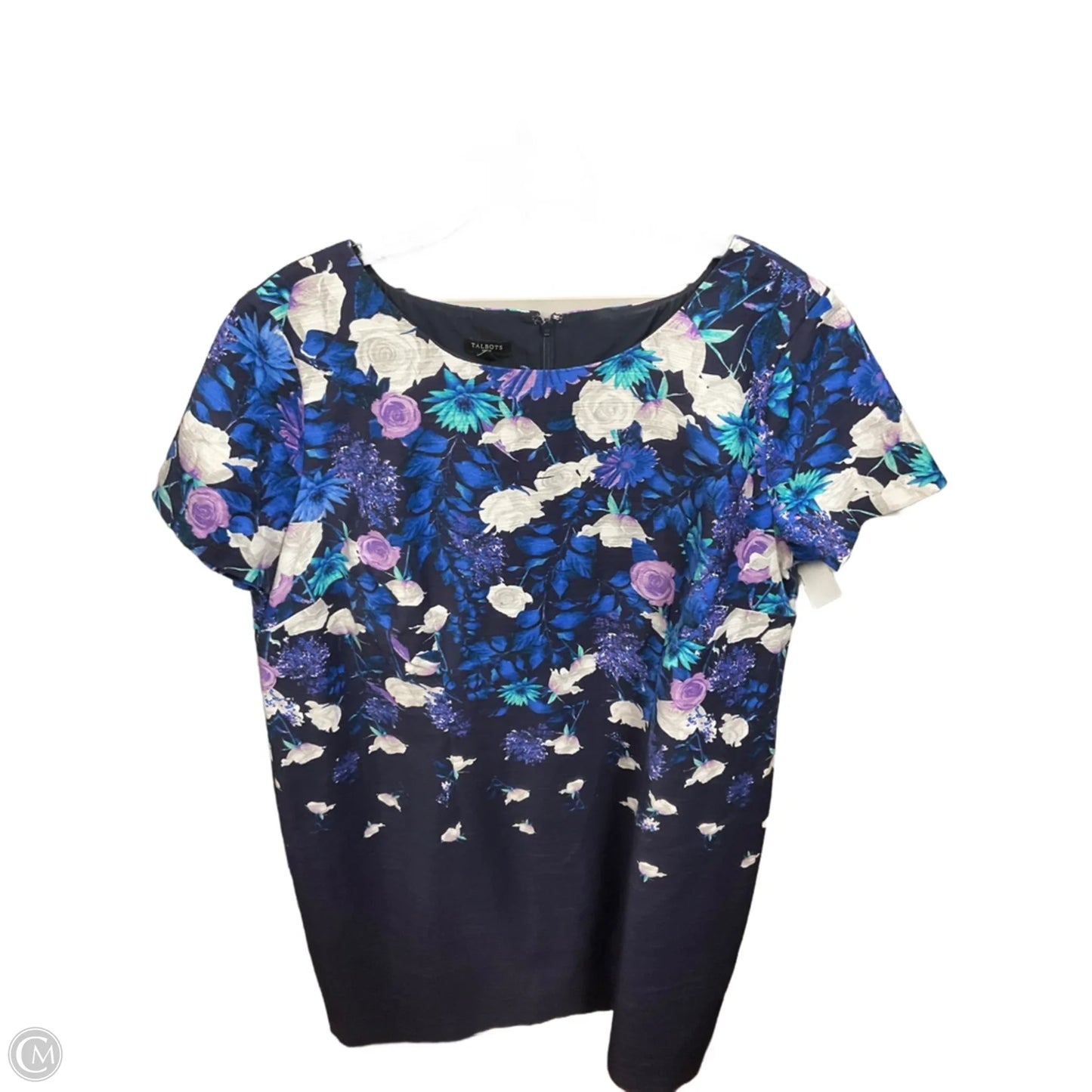 Dress Casual Short By Talbots In Floral Print, Size: 18