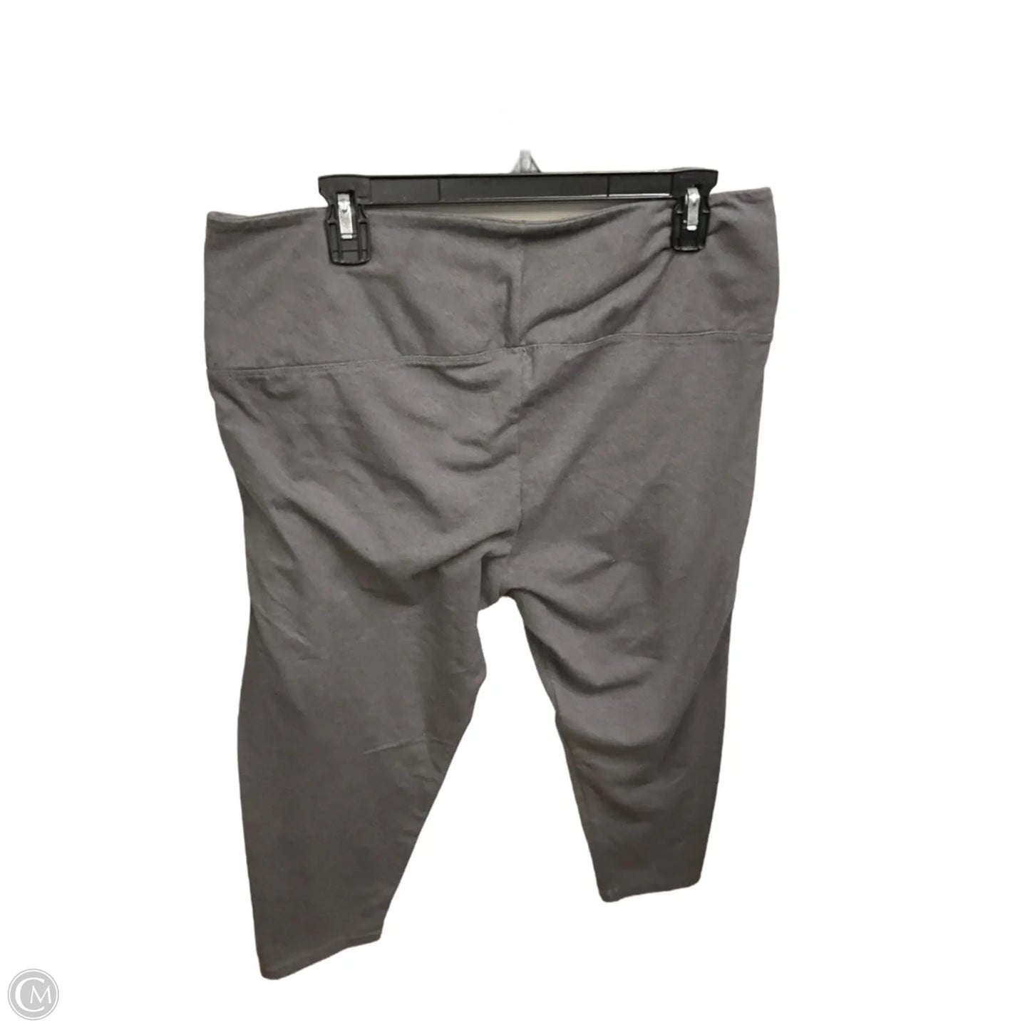 Pants Leggings By Falls Creek In Grey, Size: 1x