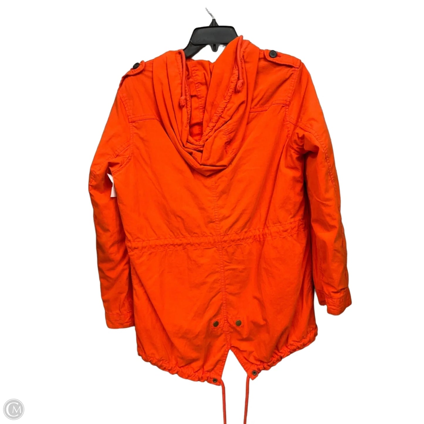 Jacket Puffer & Quilted By Old Navy In Orange, Size: M