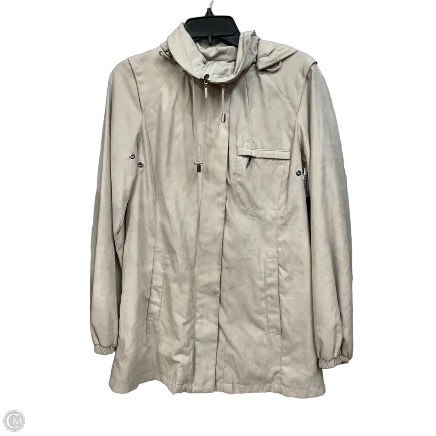 Jacket Utility By Jones New York In Tan, Size: S