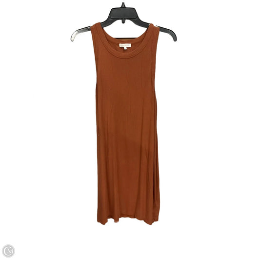 Dress Casual Short By Ultra Flirt In Tan, Size: 1x