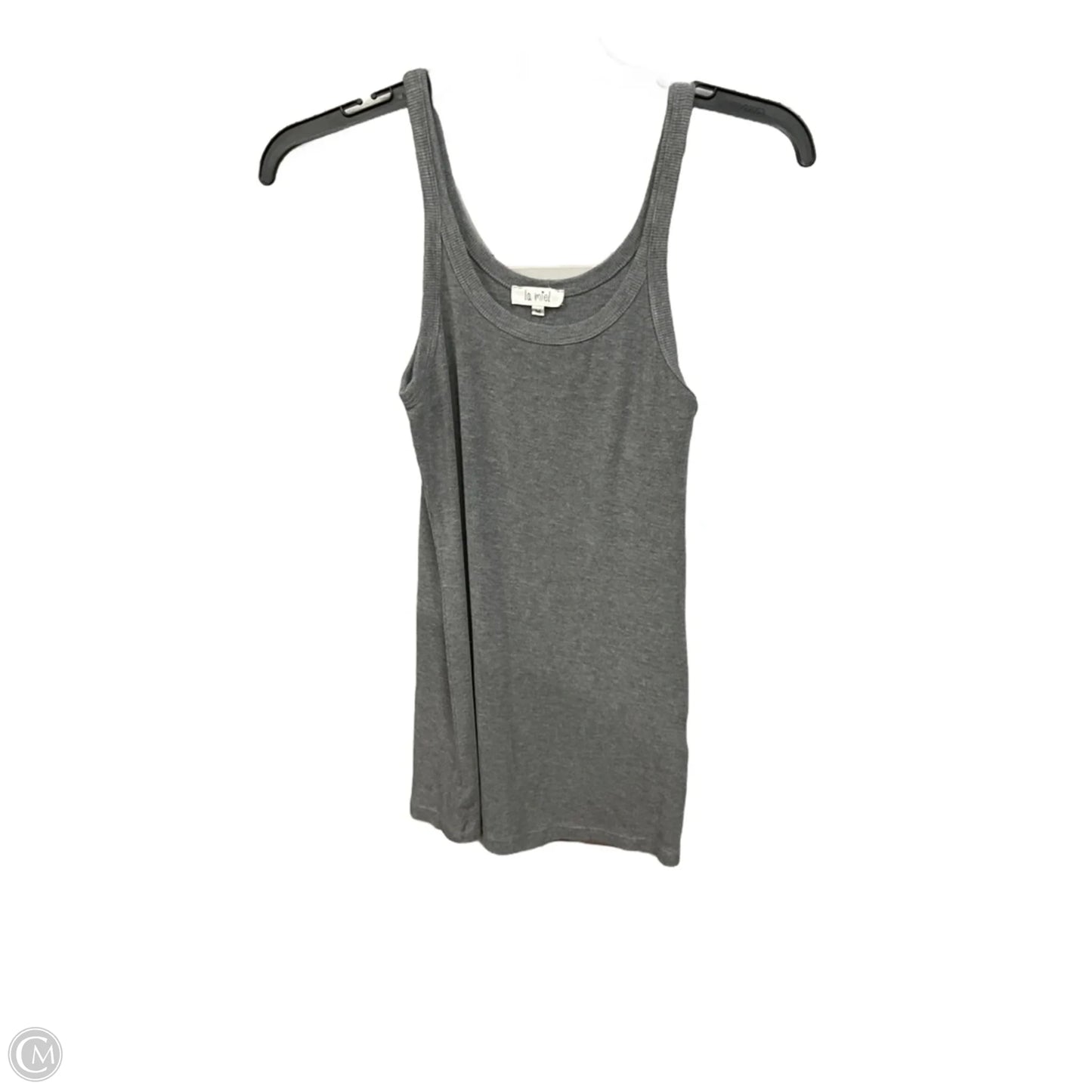 Tank Top By La Miel In Grey, Size: M