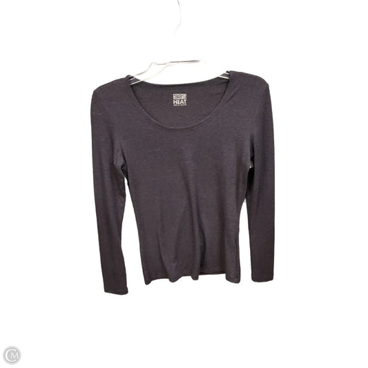 Athletic Top Long Sleeve Crewneck By 32 Degrees In Purple, Size: S