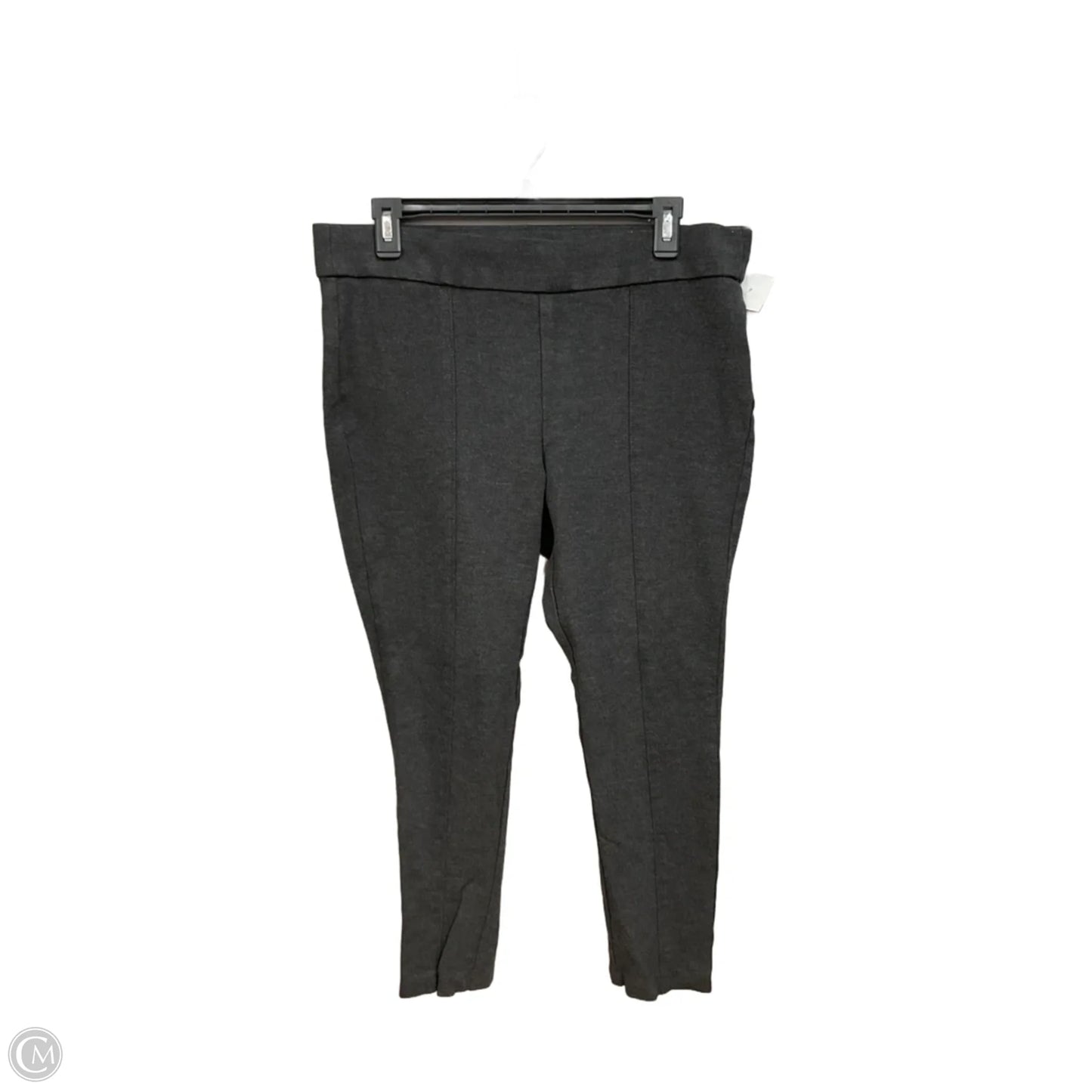 Pants Leggings By Anne Klein In Grey, Size: 12