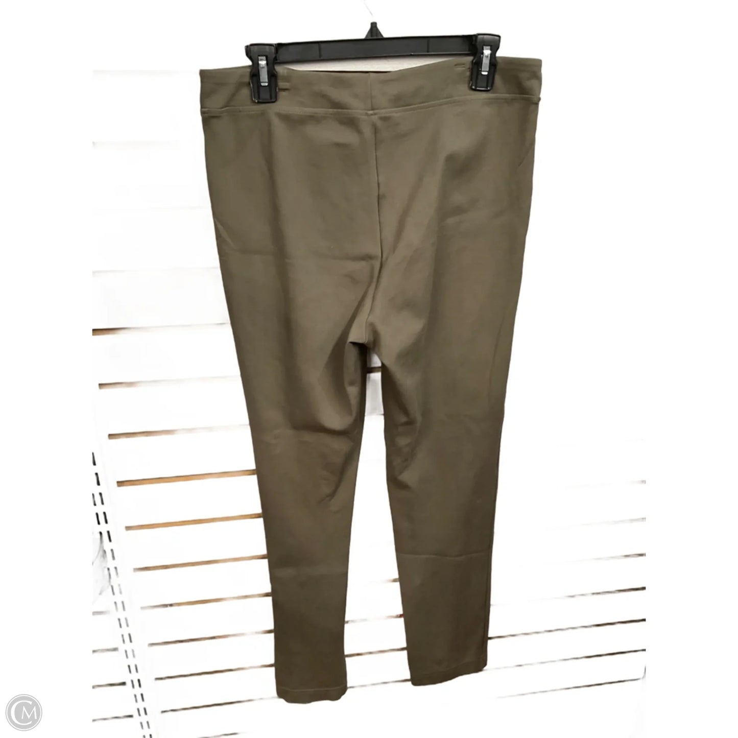 Pants Leggings By Calvin Klein In Green, Size: 8
