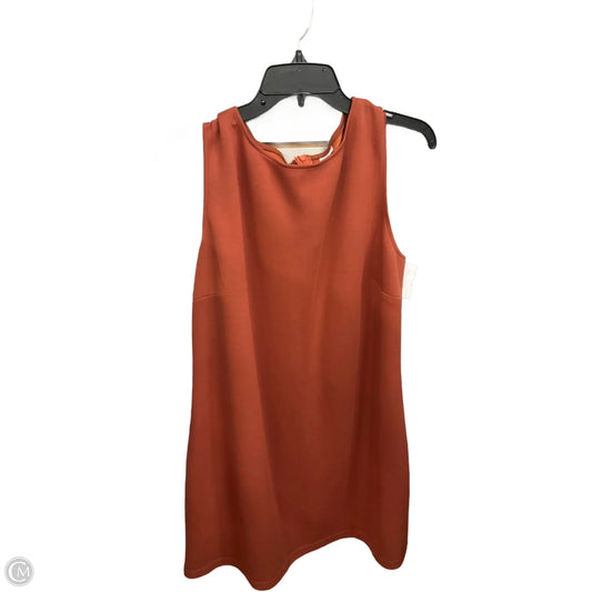 Dress Casual Short By Clothes Mentor In Orange, Size: Xxl
