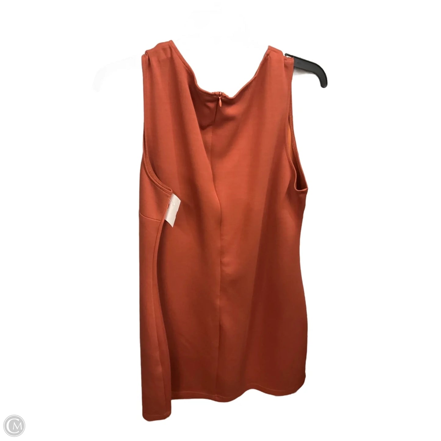 Dress Casual Short By Clothes Mentor In Orange, Size: Xxl