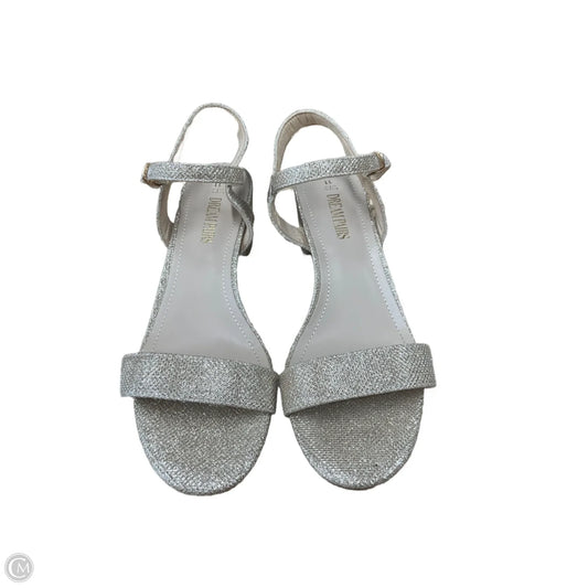 Shoes Heels Block By Dream Pairs In Gold, Size: 11