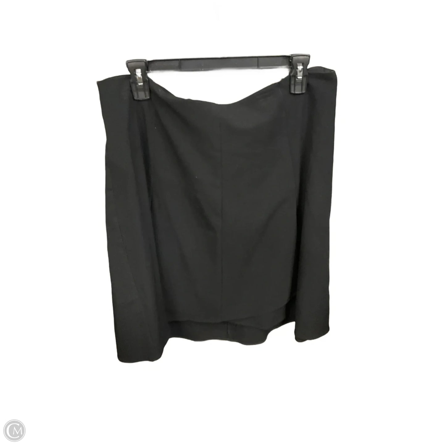 Skirt Mini & Short By Clothes Mentor In Black, Size: 16