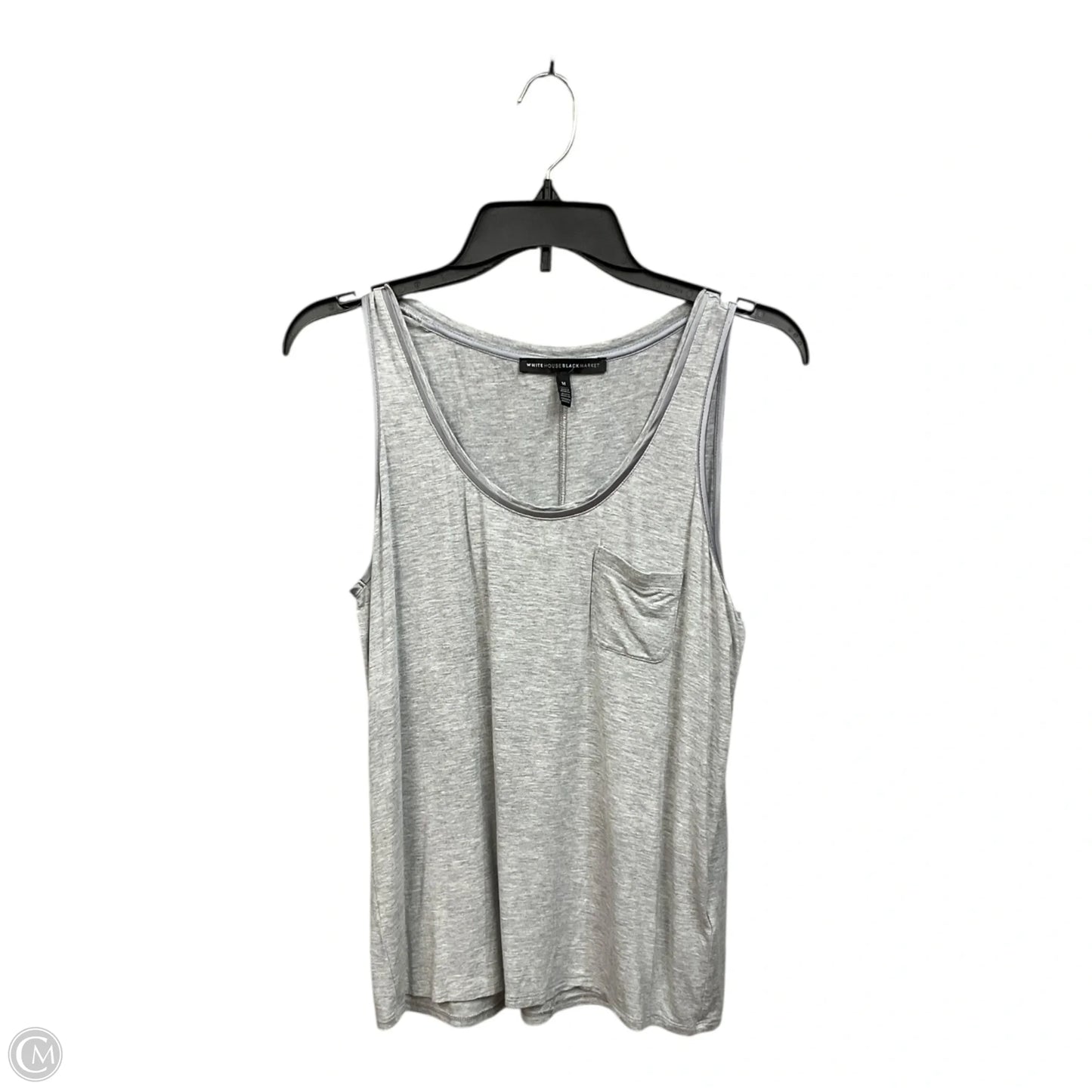 Tank Top By White House Black Market In Grey, Size: M